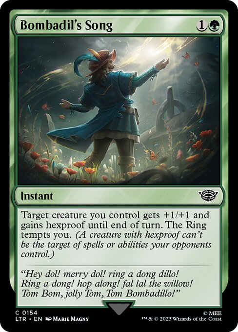 MTG Bombadil's Song LTR 154 Regular Foil