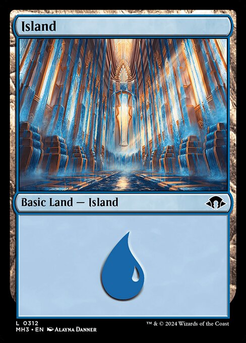 MTG Island MH3 312 Bundle Basic Land Foil