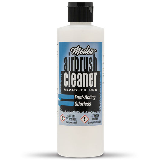 Medea ready-to-use airbrush cleaner in 8 oz bottle

