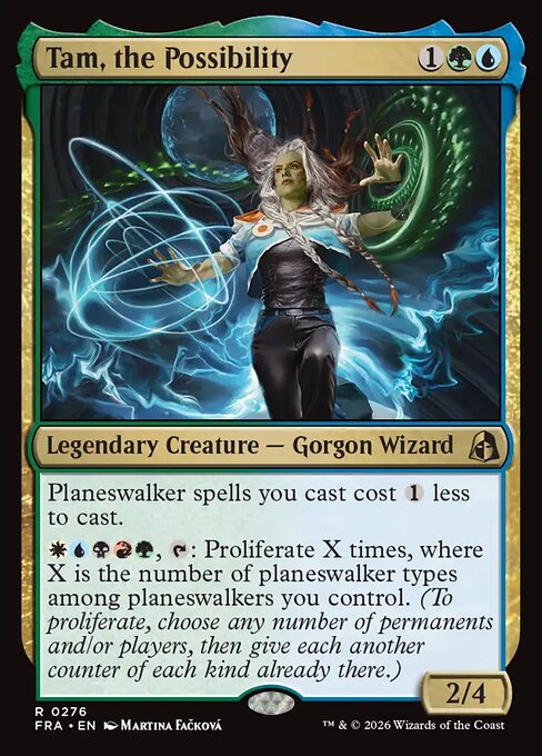 MTG Tam, the Possibility FRA 276 Standard Nonfoil front