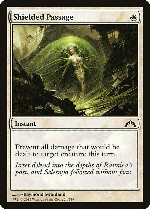 MTG Shielded Passage GTC 024 Regular Nonfoil
