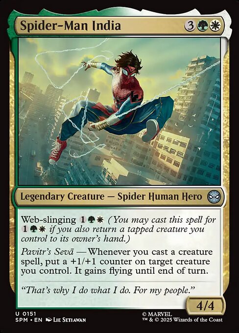 MTG Spider-Man India SPM 151 Regular Foil