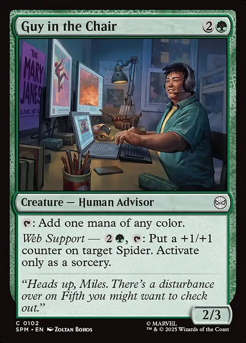 MTG Guy in the Chair SPM 102 Regular Foil