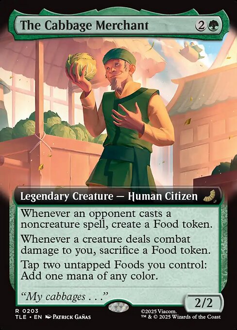 MTG The Cabbage Merchant [TLE 203] Nonfoil