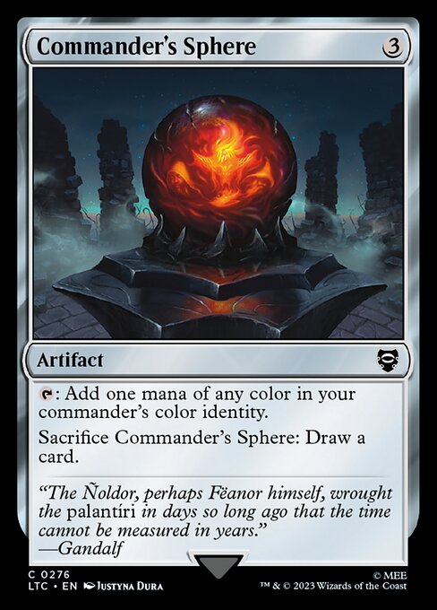 MTG Commander's Sphere LTC 276 Alternate Art Nonfoil