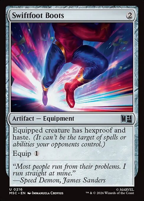 MTG Swiftfoot Boots MSC 216 Regular Nonfoil