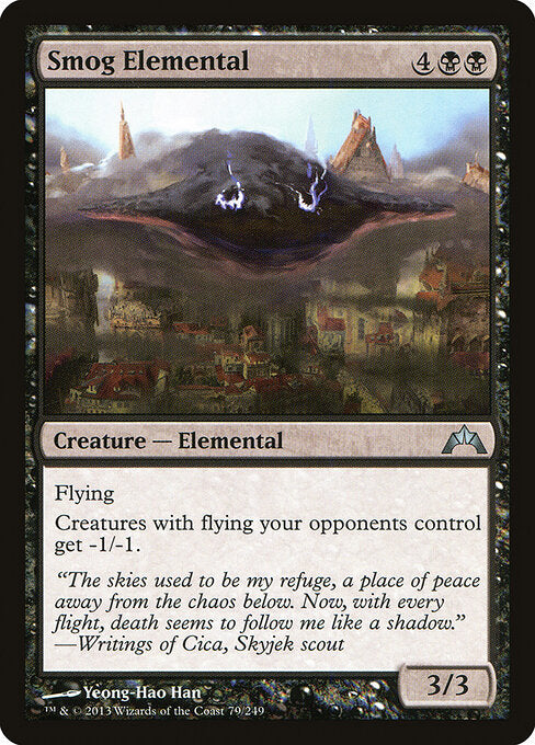 MTG Smog Elemental GTC 079 Regular Foil