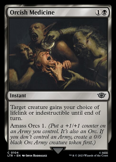 MTG Orcish Medicine LTR 104 Regular Nonfoil