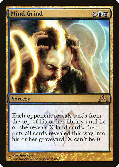 MTG Mind Grind GTC 178 Regular Nonfoil