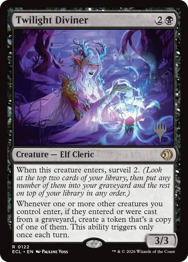 Foil Twilight Diviner [Lorwyn Eclipsed Promos]