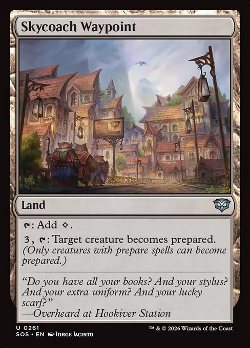 MTG Skycoach Waypoint SOS 261 Regular Foil