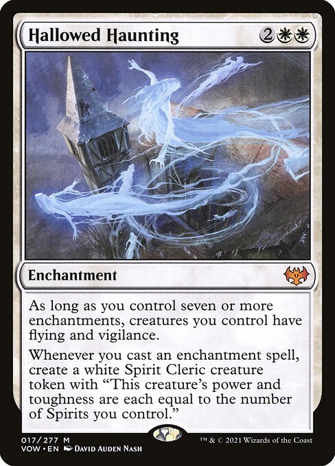 MTG Hallowed Haunting VOW 017 Standard Foil front