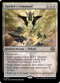 Promo Pack - Kozileks Command  [Modern Horizons 3]