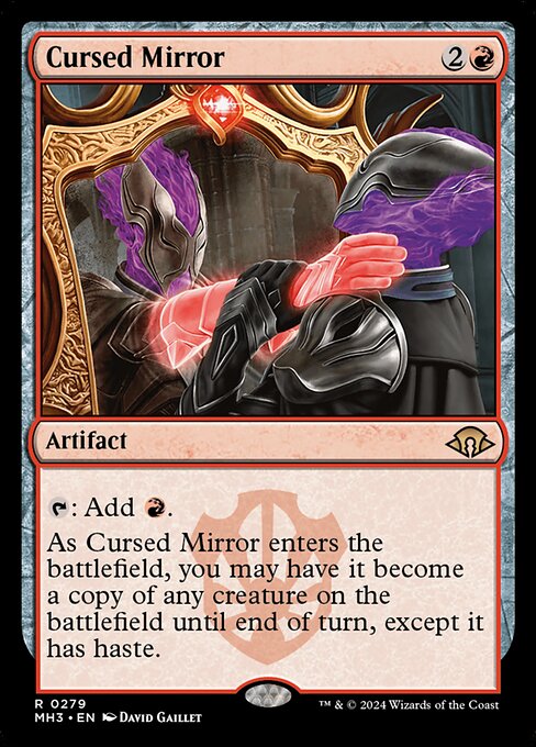 MTG Cursed Mirror MH3 279 Regular Foil