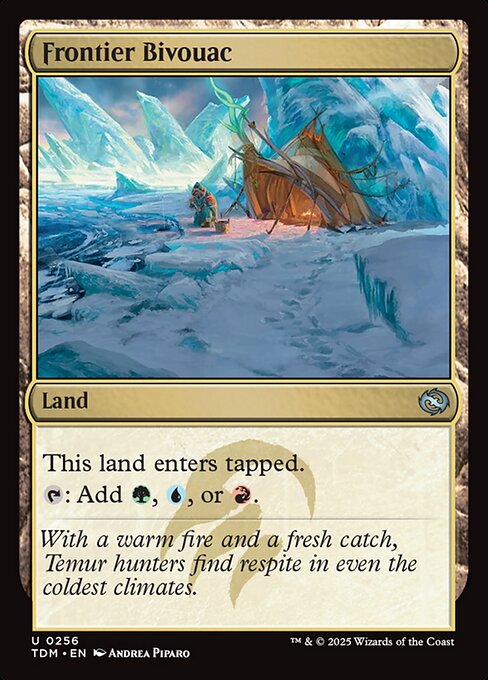 MTG Frontier Bivouac TDM 256 Regular Nonfoil