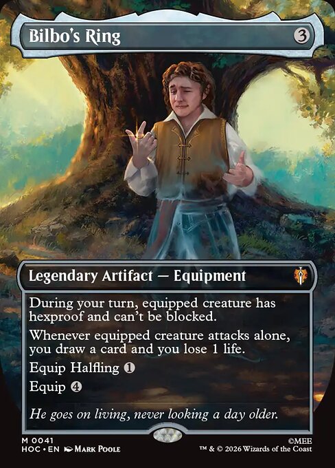 MTG Bilbo's Ring HOC 041 Regular Foil