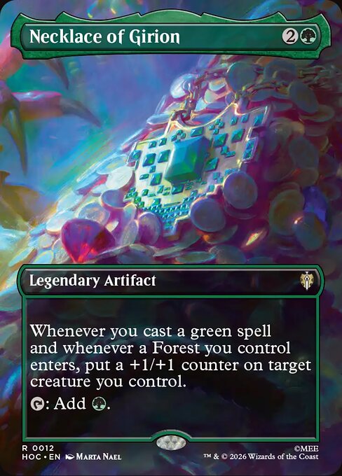 MTG Necklace of Girion HOC 012 Regular Foil