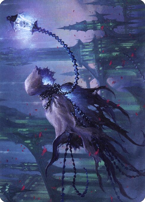 MTG Wanderlight Spirit AVOW 026 Art Card Nonfoil front