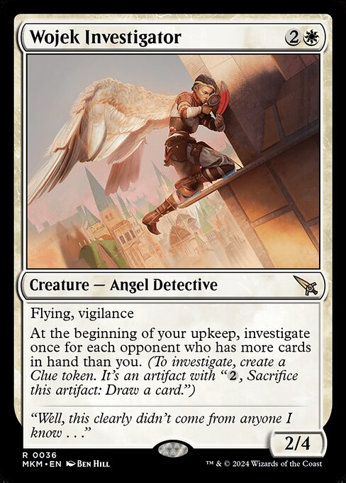 MTG Wojek Investigator MKM 036† Regular Foil