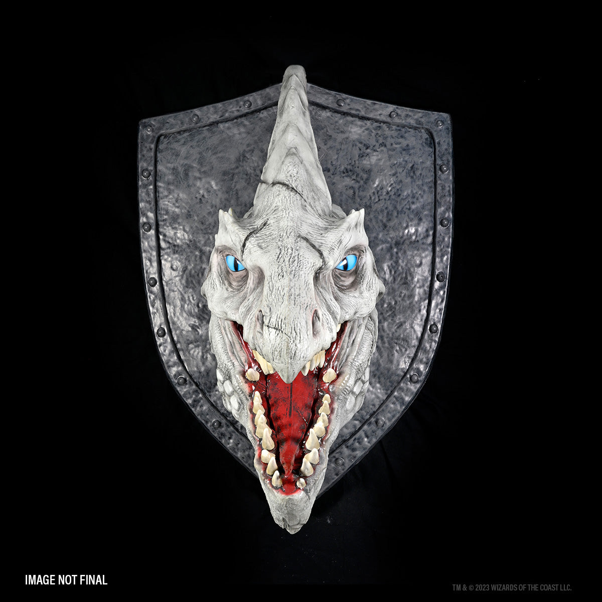 D&D Replicas of the Realms: White Dragon Trophy Plaque