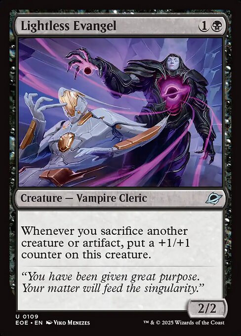 MTG Lightless Evangel EOE 109 Regular Foil
