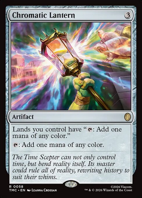 MTG Chromatic Lantern TMC 058 Regular Surge Foil