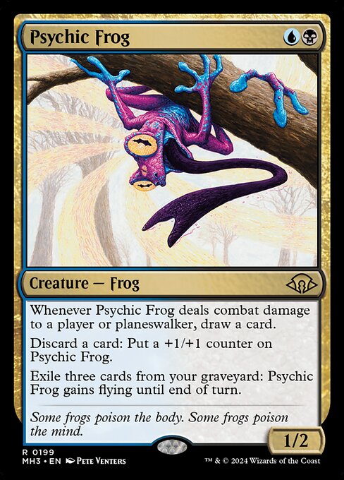 MTG Psychic Frog MH3 199 Regular Nonfoil