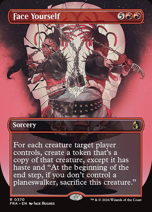 MTG Face Yourself FRA 370 Braintwister Series Foil front