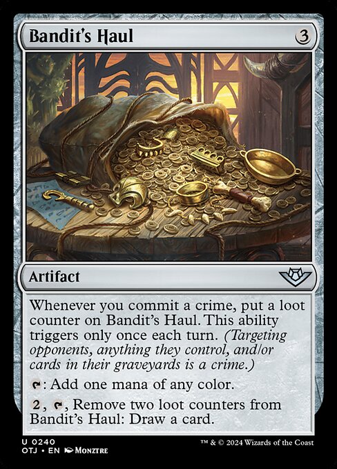 MTG Bandit's Haul OTJ 240 Regular Foil