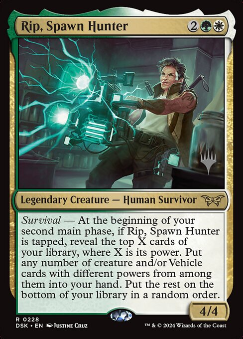 MTG Rip, Spawn Hunter PDSK 228p Promo Pack Foil
