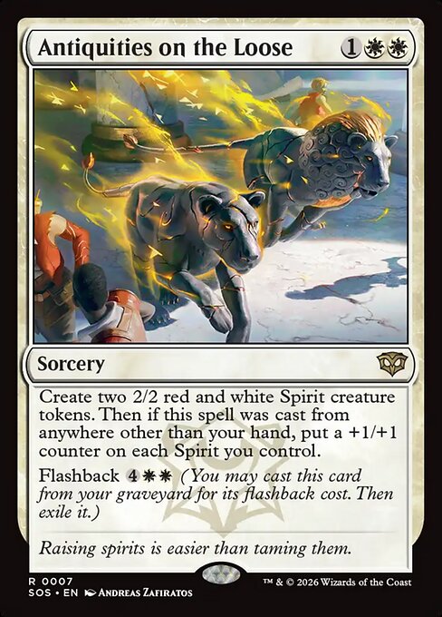 MTG Antiquities on the Loose SOS 007 Regular Foil