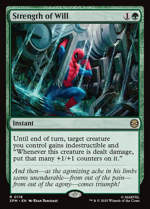 MTG Strength of Will SPM 118 Regular Foil
