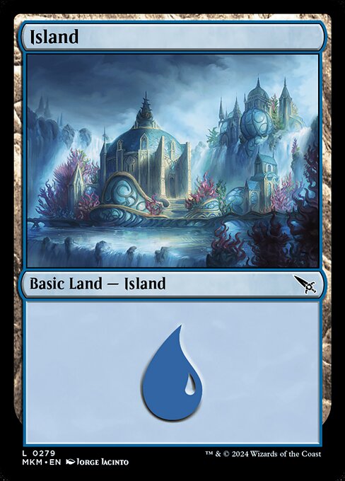 MTG Island MKM 279 Regular Nonfoil