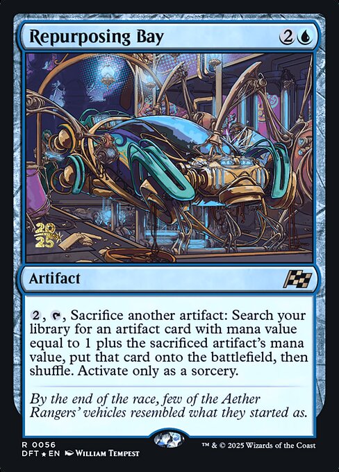 MTG Repurposing Bay PDFT 056s Prerelease Foil