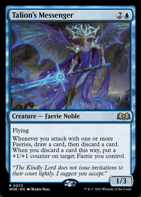 MTG Talion's Messenger PWOE 073p Promo Pack Nonfoil