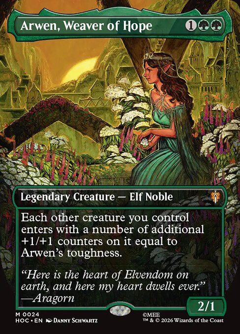 MTG Arwen, Weaver of Hope HOC 024 Regular Nonfoil