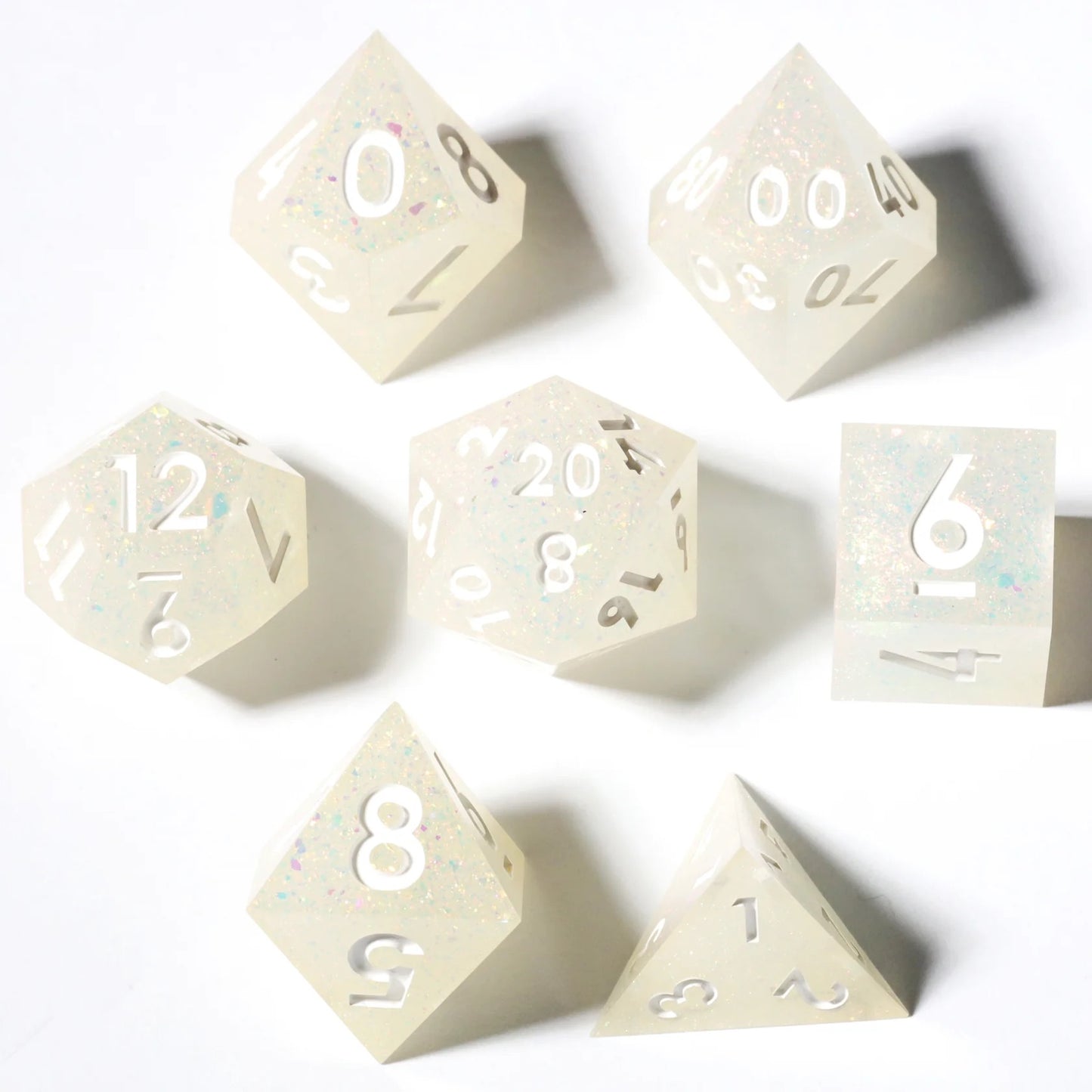 Sharp Edge Dice Arctic Snow