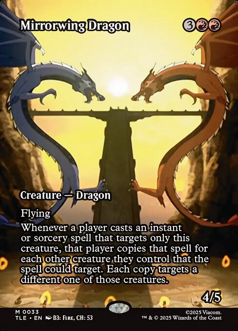 MTG Mirrorwing Dragon [TLE 033] Nonfoil