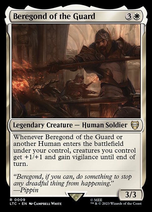 MTG Beregond of the Guard LTC 009 Regular Nonfoil