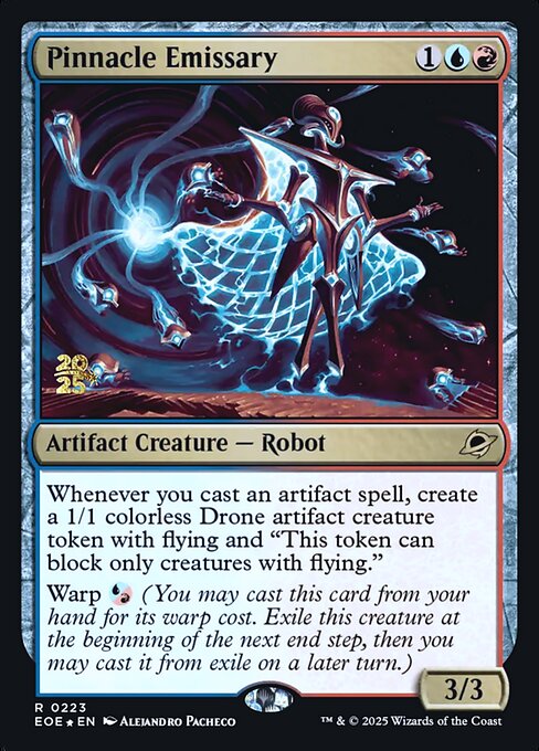 MTG Pinnacle Emissary PEOE 223s Prerelease Foil