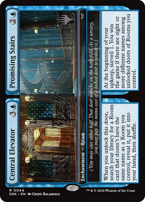 MTG Central Elevator // Promising Stairs PDSK 044p Promo Pack Foil