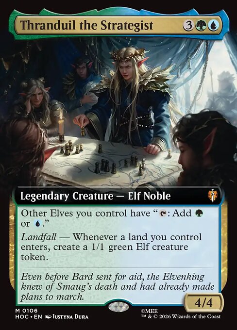 MTG Thranduil the Strategist HOC 106 Regular Nonfoil