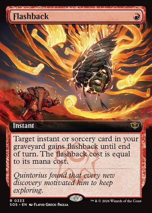 MTG Flashback SOS 333 Extended Art Nonfoil