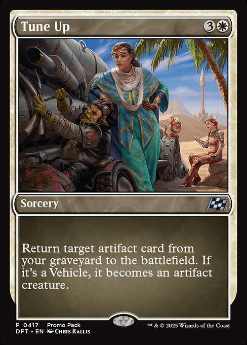 MTG Tune Up DFT 417 Promo Pack Foil