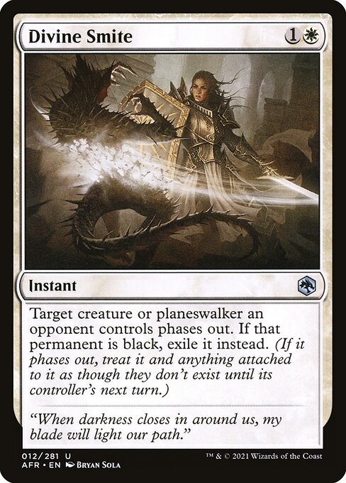 MTG Divine Smite AFR 012 Regular Nonfoil