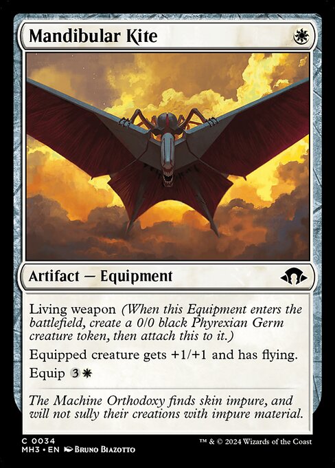 MTG Mandibular Kite MH3 034 Regular Nonfoil