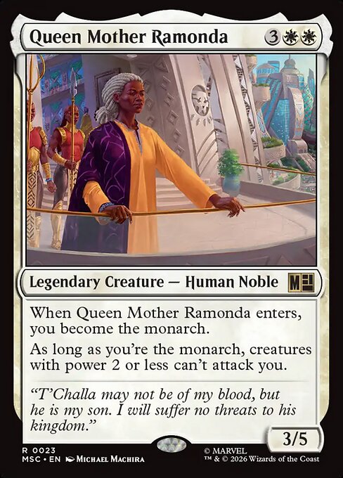 MTG Queen Mother Ramonda MSC 023 Regular Nonfoil