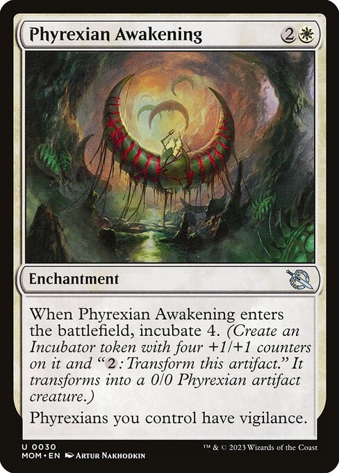 MTG Phyrexian Awakening MOM 030 Regular Nonfoil