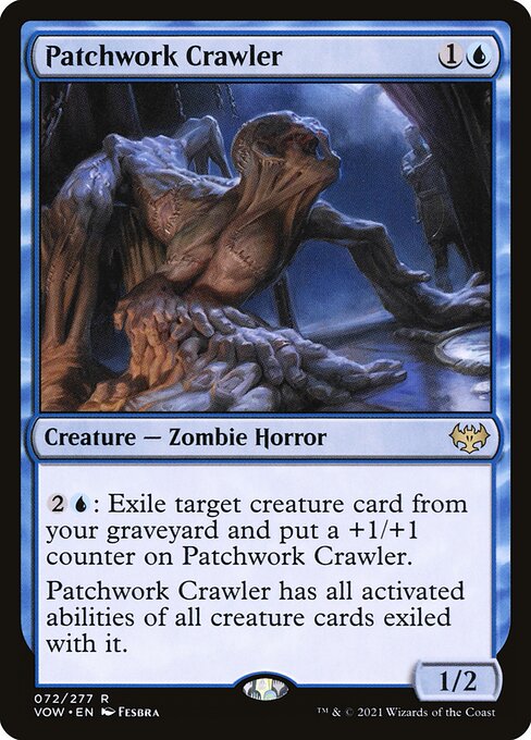 MTG Patchwork Crawler VOW 072 Standard Foil front