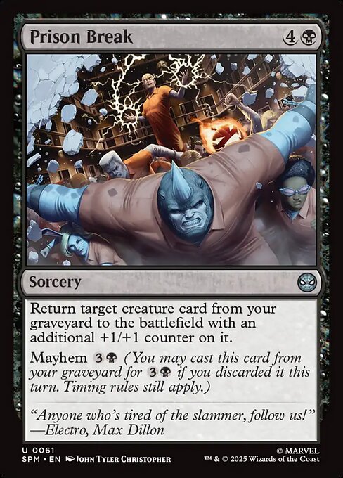 MTG Prison Break SPM 061 Regular Nonfoil